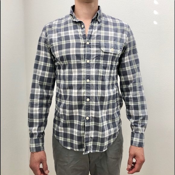 J. Crew Shirts J Crew Mens Flannel Shirt Poshmark
